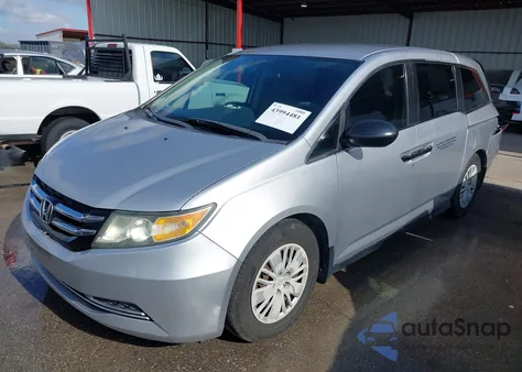 2014 Honda Odyssey Lx from USA, damaged, VIN 5FNRL5H23EB037506